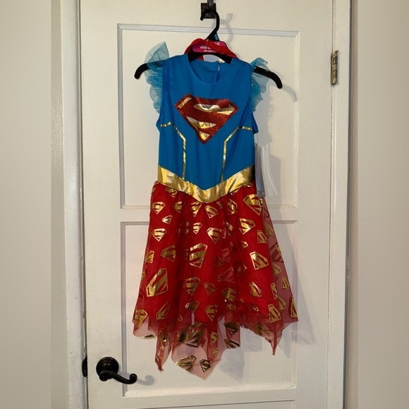 DC Comics Other - Child Supergirl Costume large 12/14 NWT